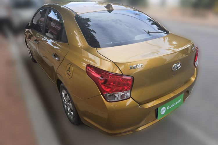 Used Hyundai Verna (older generation) 2017 1.4L Manual Refreshed Version China V Standard Rear Left 45 Deg