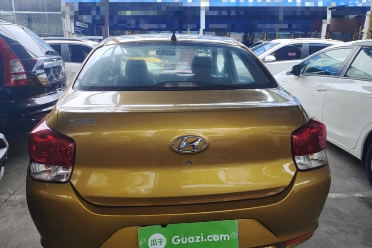 Used Hyundai Verna (older generation) 2017 1.4L Automatic YueXiang Edition China V-standard Rear