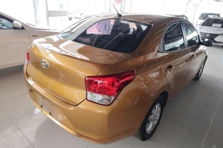 Used Hyundai Verna (older generation) 2017 1.4L Automatic YueXiang Edition China V-standard Rear Right 45 Deg
