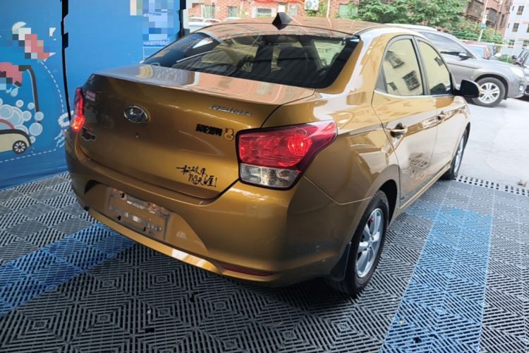 Used Hyundai Verna (older generation) 2017 1.4L Automatic YueXiang Edition China V-standard Rear Right 45 Deg