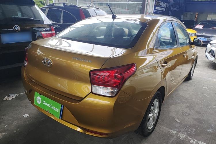 Used Hyundai Verna (older generation) 2017 1.4L Automatic YueXiang Edition China V-standard Rear Right 45 Deg