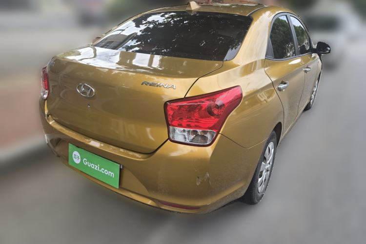 Used Hyundai Verna (older generation) 2017 1.4L Manual Refreshed Version China V Standard Rear Right 45 Deg