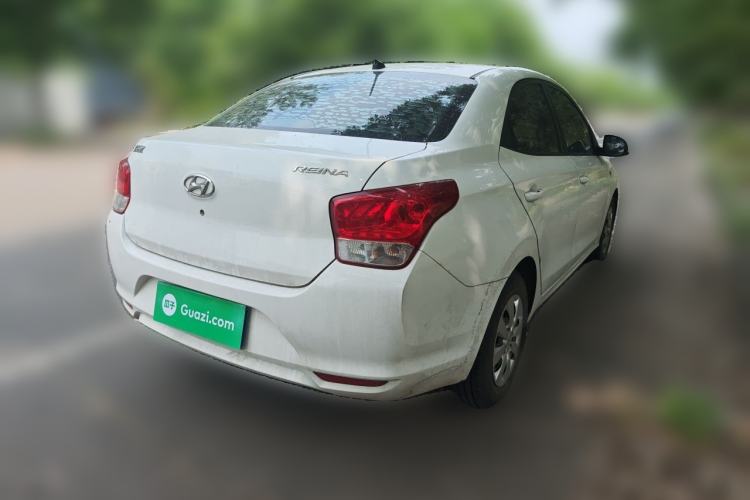 Used Hyundai Verna (older generation) 2020 1.4L Manual GL Refreshed Edition Rear Right 45 Deg