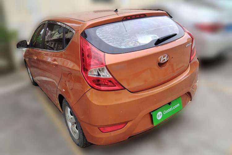 Used Hyundai Verna Ray 2014 1.4L Automatic TOP Rear Left 45 Deg