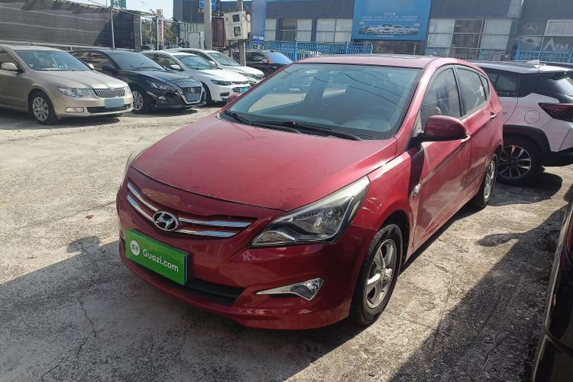 Used Hyundai Verna Ray 2014 1.4L Automatic GLX Front Left 45 Deg