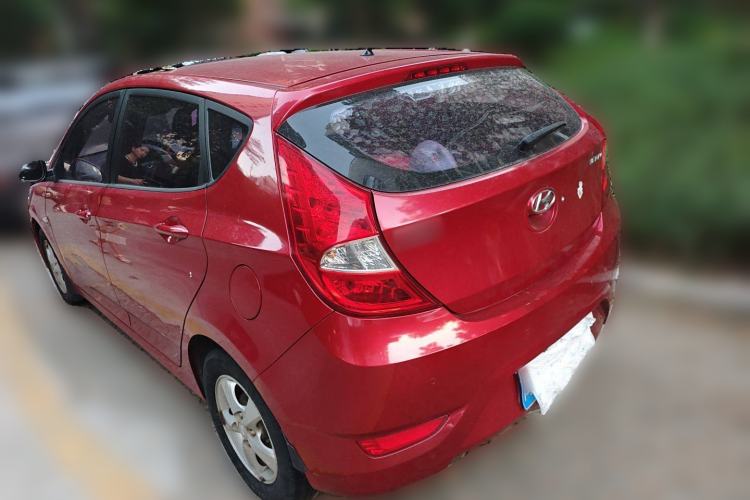 Used Hyundai Verna Ray 2014 1.4L Automatic GLX Rear Left 45 Deg