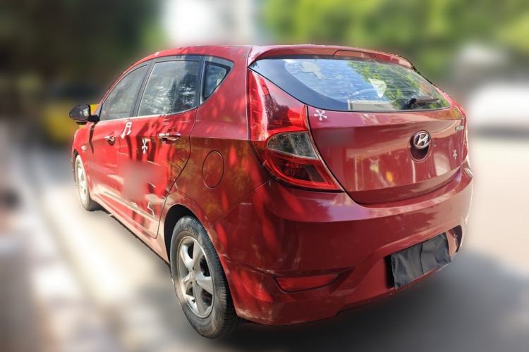Used Hyundai Verna Ray 2014 1.4L Automatic GLX Rear Left 45 Deg