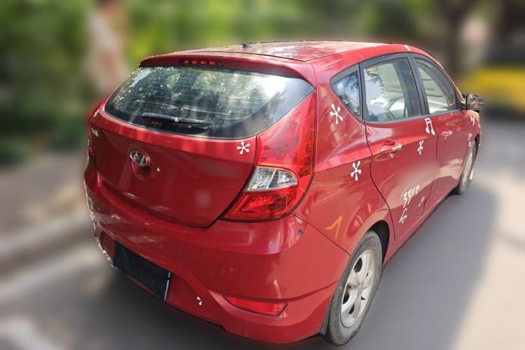 Used Hyundai Verna Ray 2014 1.4L Automatic GLX Rear Right 45 Deg