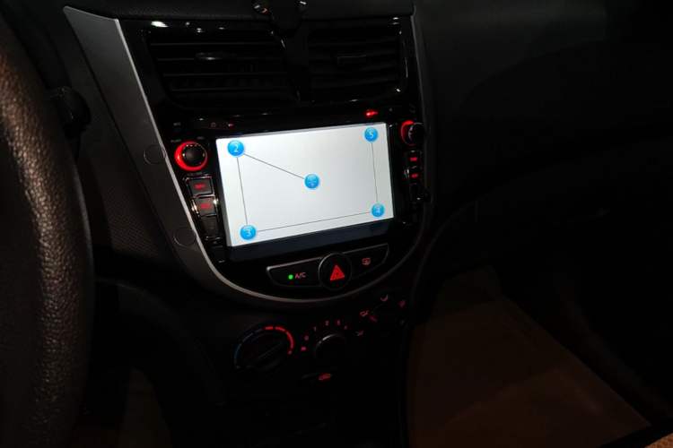 Used Hyundai Verna Ray 2014 1.4L Automatic GLX Audio And AC Panel