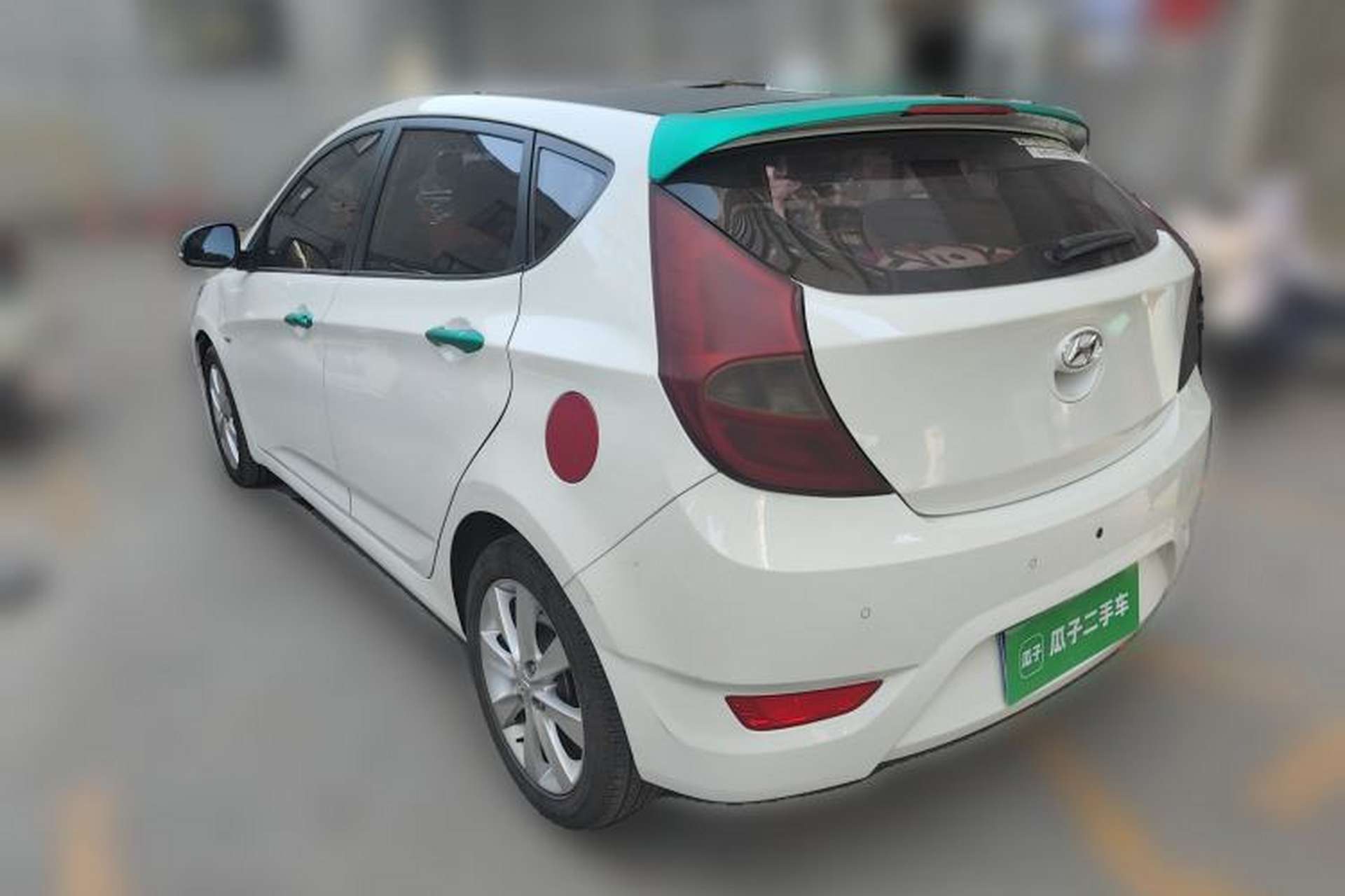 Used Hyundai Verna Ray 2014 1.6L Automatic TOP Rear Left 45 Deg