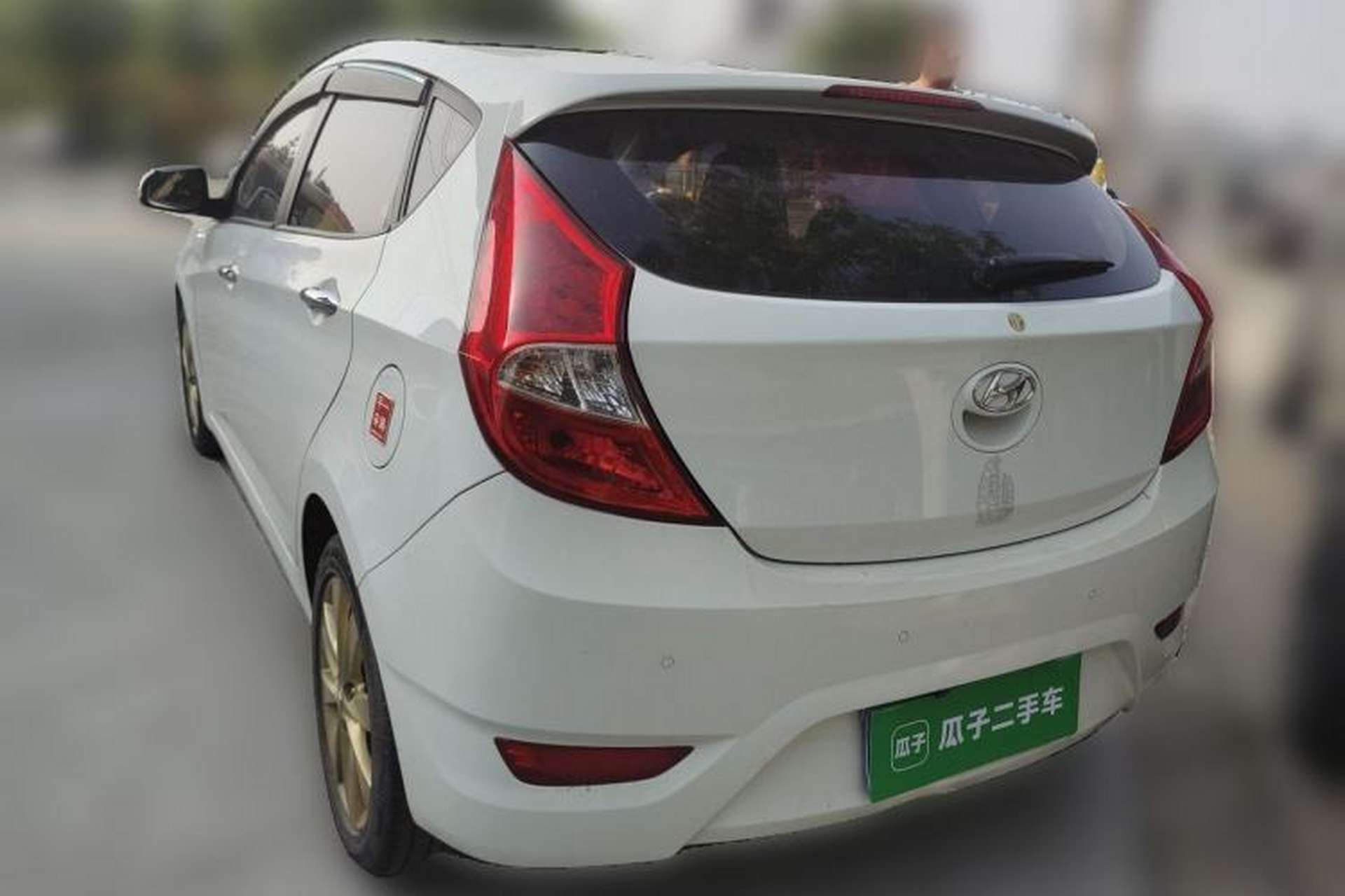 Used Hyundai Verna Ray 2014 1.6L Automatic TOP Rear Left 45 Deg