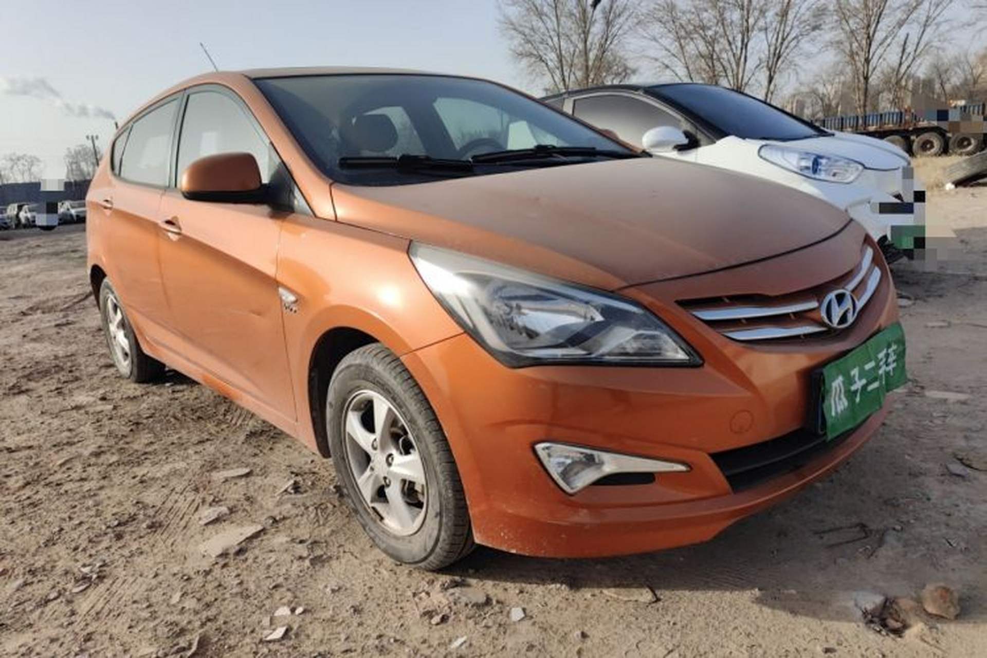 Used Hyundai Verna Ray 2014 1.4L Manual GLX Front Right 45 Deg