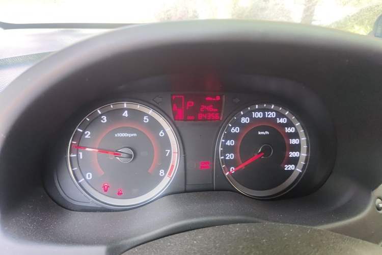 Used Hyundai Verna Ray 2016 1.4L Automatic Leading-Edge GLX Odometer Close Up