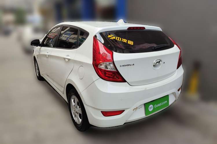 Used Hyundai Verna Ray 2016 1.4L Automatic Leading-Edge GLX Rear Left 45 Deg
