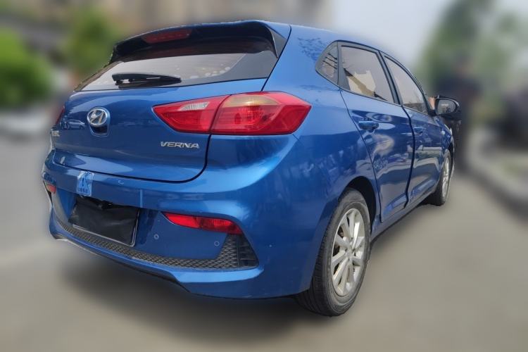 Used Hyundai Verna RV 2017 1.4L Manual Cool Edition GLS China V Emission Standard Rear Right 45 Deg