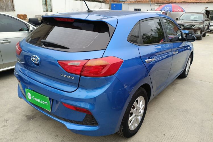 Used Hyundai Verna RV 2017 1.4L Automatic Sport Version National Emission Standard V Rear Right 45 Deg