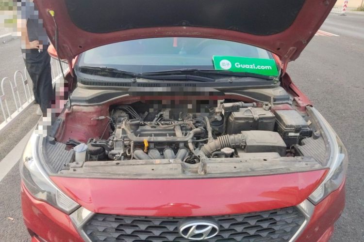 Used Hyundai Verna RV 2017 1.4L Automatic Sport Version National Emission Standard V Engine Bay