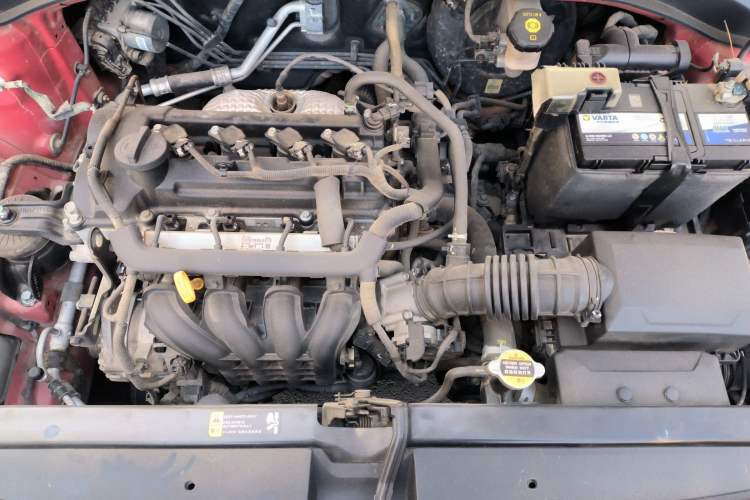 Used Hyundai Verna RV 2017 1.4L Automatic Cool Edition GLS China V Emission Standard Engine Bay