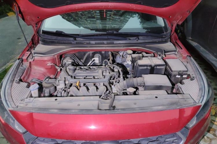 Used Hyundai Verna RV 2017 1.4L Automatic Cool Edition GLS China V Emission Standard Engine Bay