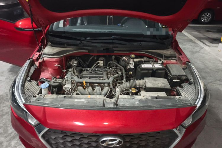 Used Hyundai Verna RV 2017 1.4L Automatic Cool Edition GLS China V Emission Standard Engine Bay