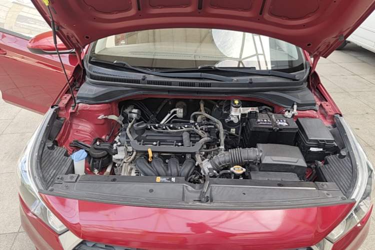 Used Hyundai Verna RV 2017 1.4L Manual Cool Edition GLS China V Emission Standard Engine Bay