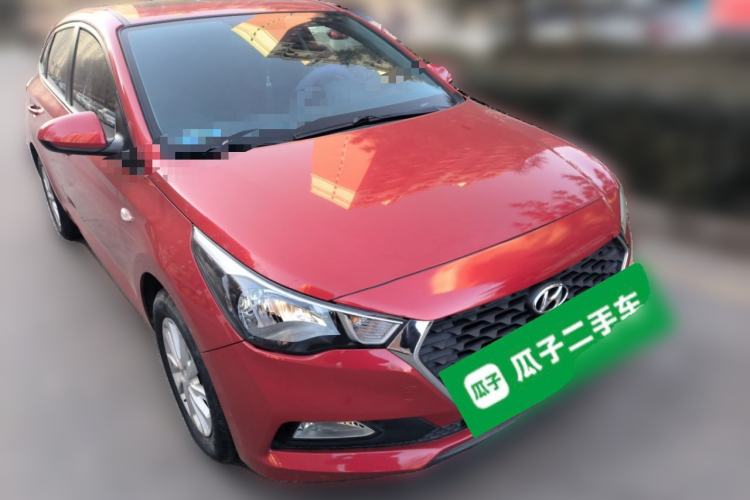 Used Hyundai Verna RV 2017 1.4L Automatic Cool Edition GLS China V Emission Standard Front Right 45 Deg