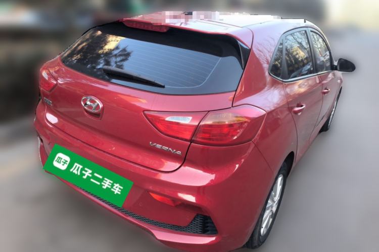 Used Hyundai Verna RV 2017 1.4L Automatic Cool Edition GLS China V Emission Standard Rear Right 45 Deg