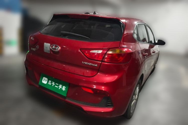 Used Hyundai Verna RV 2017 1.4L Automatic Cool Edition GLS China V Emission Standard Rear Right 45 Deg