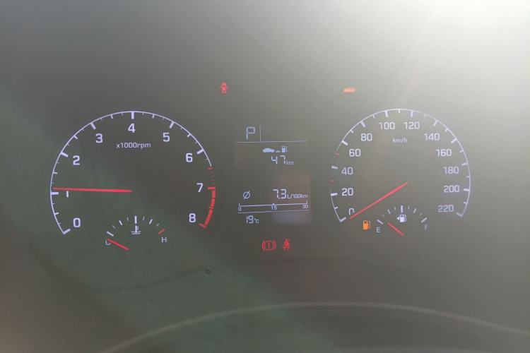 Used Hyundai Verna RV 2017 1.4L Automatic Cool Edition GLS China VI Standard Instrument Cluster