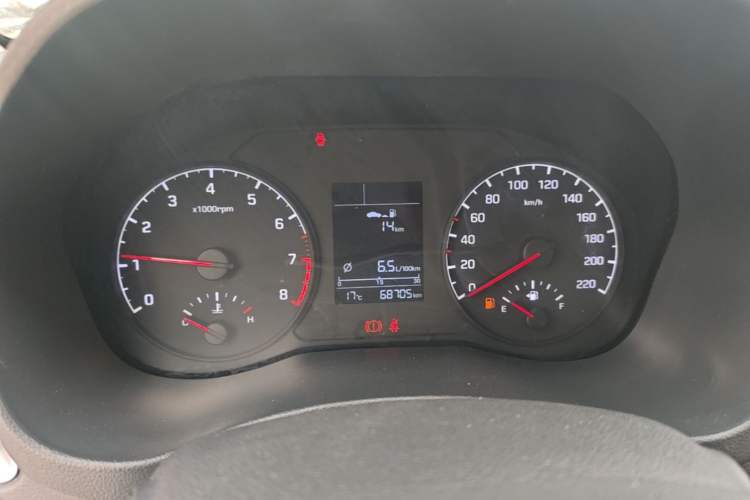 Used Hyundai Verna RV 2017 1.4L Manual Cool Edition GLS China V Emission Standard Instrument Cluster
