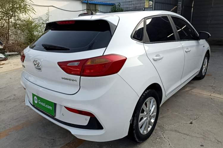 Used Hyundai Verna RV 2017 1.4L Automatic Cool Edition GLS China V Emission Standard Rear Right 45 Deg
