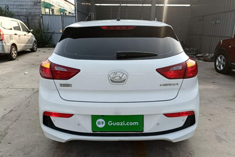 Used Hyundai Verna RV 2017 1.4L Automatic Cool Edition GLS China V Emission Standard Rear