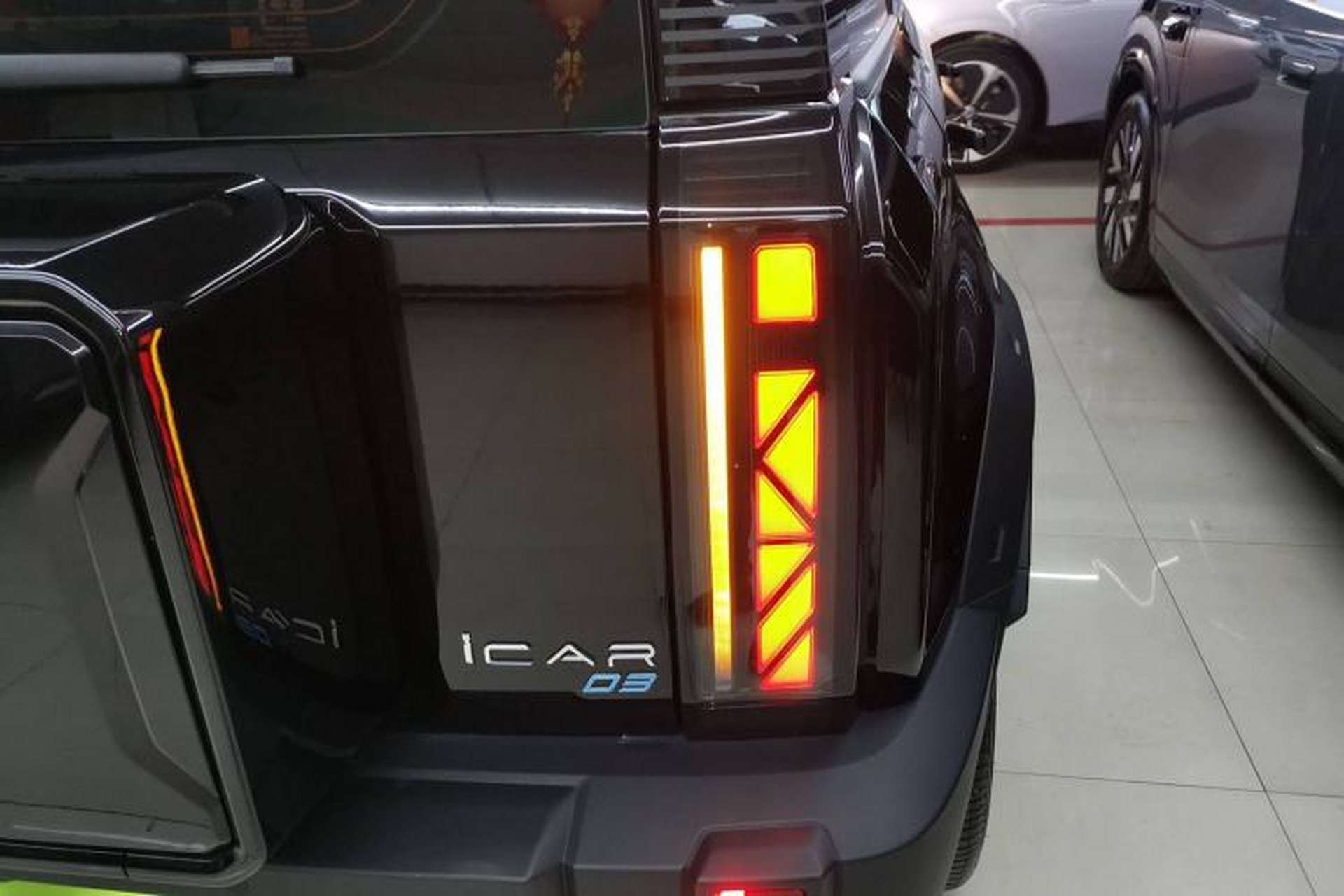 Used iCAR 03 2024 401km Two-Wheel Drive Standard Advanced Version Right Rear Taillight