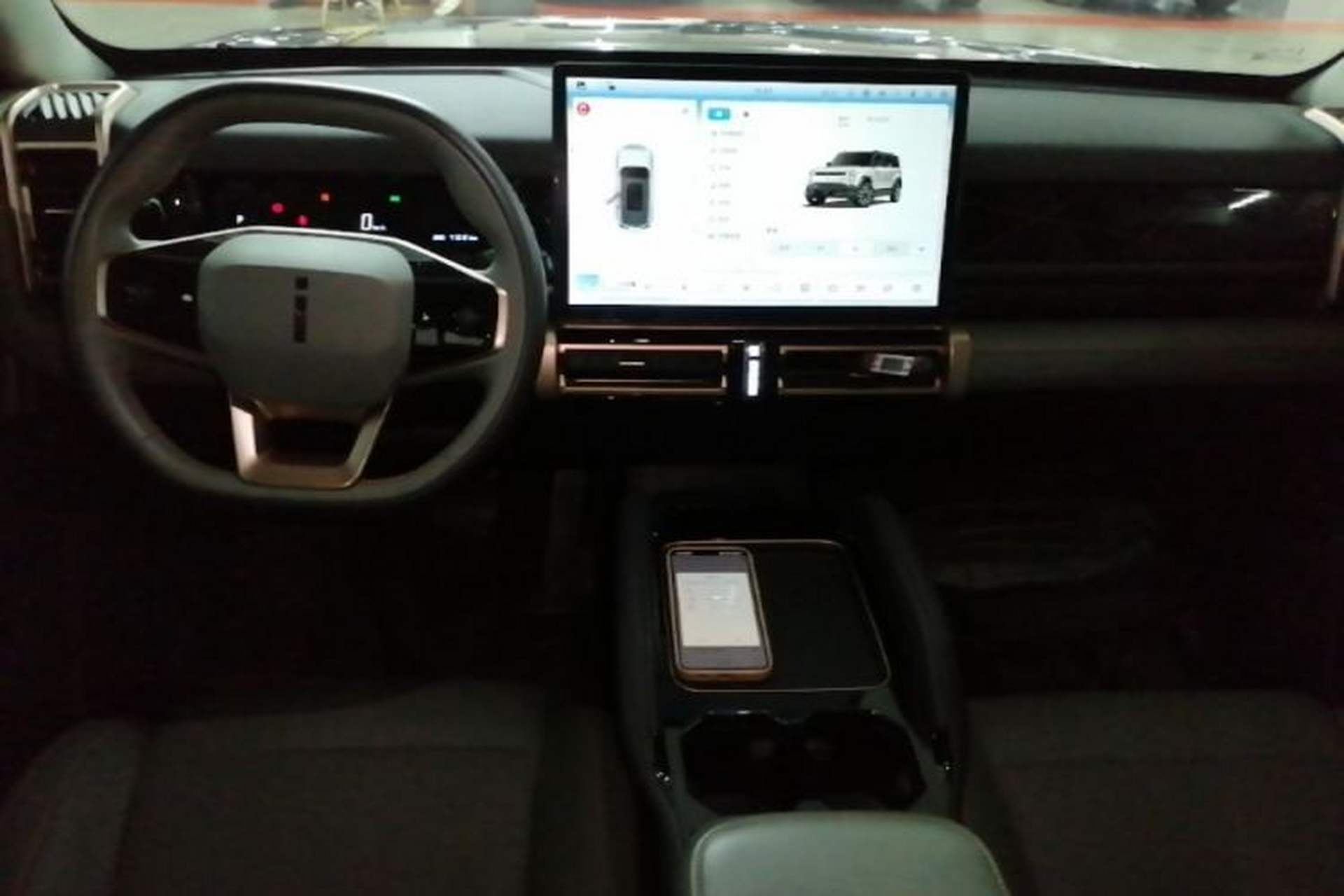 Used iCAR 03 2024 501km Two-Wheel Drive Long-Range Yuechao Edition Audio And AC Panel