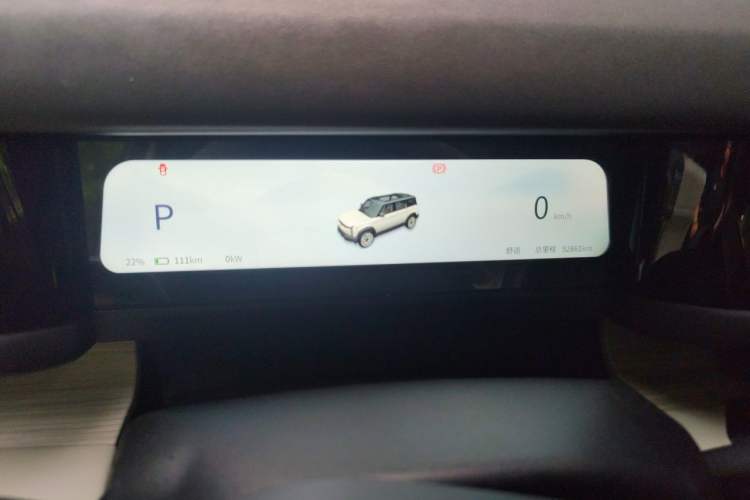 Used iCAR 03 2024 501km Range Two-Wheel Drive Long-Range Smart Trend Edition Instrument Cluster