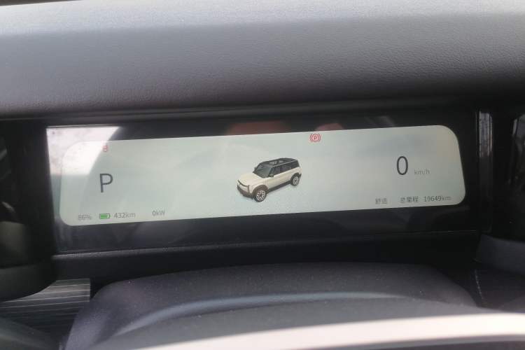 Used iCAR 03 2024 501km Four-wheel Drive Long-Range Advanced Version Instrument Cluster