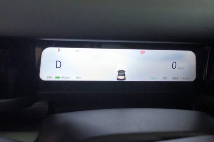Used iCAR 03 2024 501km Range Two-Wheel Drive Long-Range Smart Trend Edition Instrument Cluster