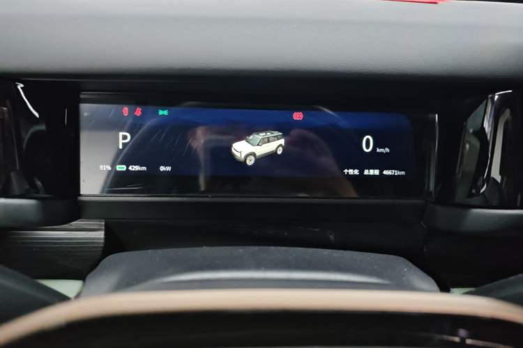 Used iCAR 03 2024 472km Four-Wheel Drive Long-Range Version Instrument Cluster
