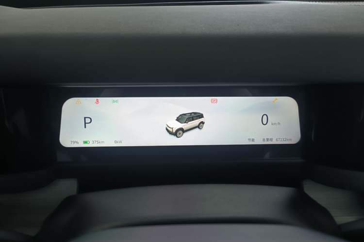 Used iCAR 03 2024 472km Four-Wheel Drive Long-Range Version Instrument Cluster