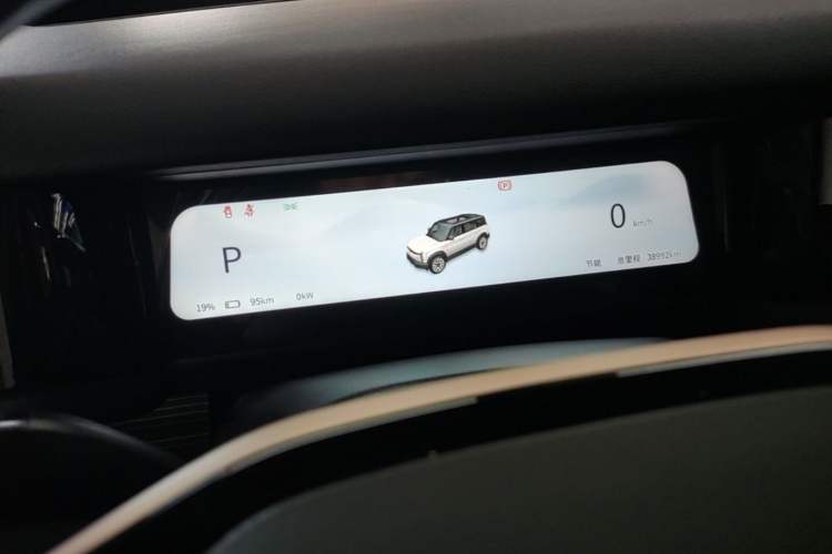 Used iCAR 03 2024 501km Range Four-Wheel Drive Executive Edition Instrument Cluster