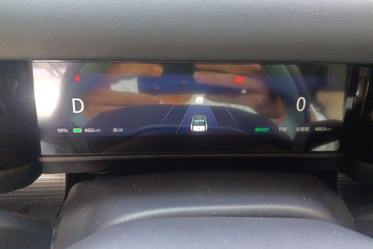 Used iCAR 03 2024 472km Four-Wheel Drive Long-Range Smart Enjoyment Version Instrument Cluster