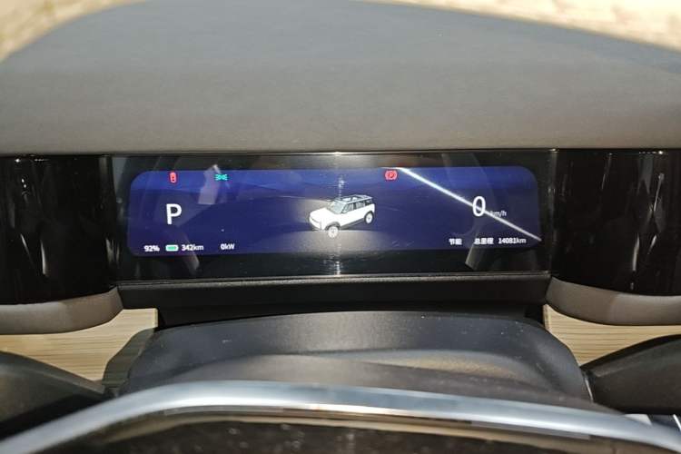 Used iCAR 03 2024 472km Four-Wheel Drive Long-Range Version Instrument Cluster