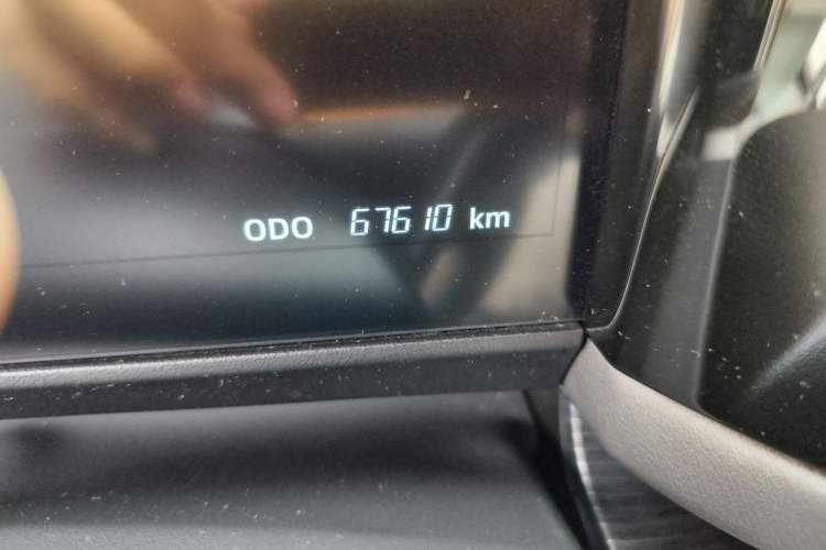 Used iCAR 03 2024 401km Two-Wheel Drive Standard Advanced Version Odometer Close Up