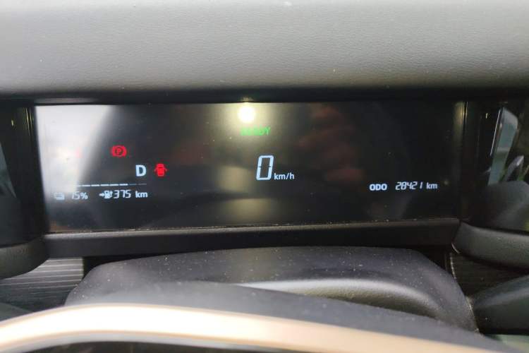 Used iCAR 03 2024 501km Two-Wheel Drive Long-Range Yuechao Edition Odometer Close Up