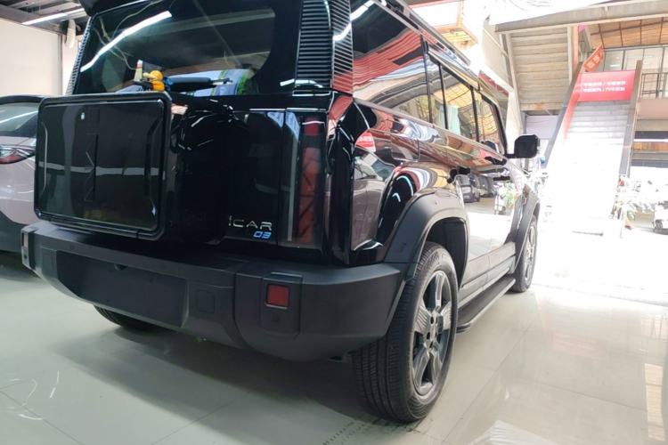 Used iCAR 03 2024 401km Range Two-Wheel Drive Standard Yuechao Version Rear Right 45 Deg