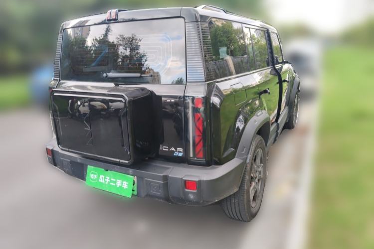Used iCAR 03 2024 501km Two-Wheel Drive Long-Range Yuechao Edition Rear Right 45 Deg