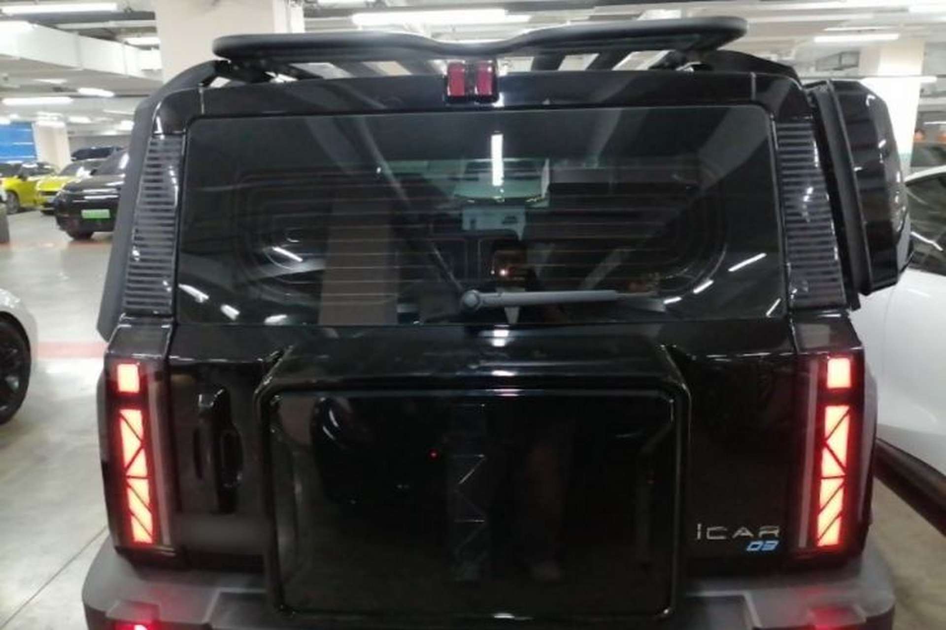 Used iCAR 03 2024 501km Two-Wheel Drive Long-Range Yuechao Edition Rear