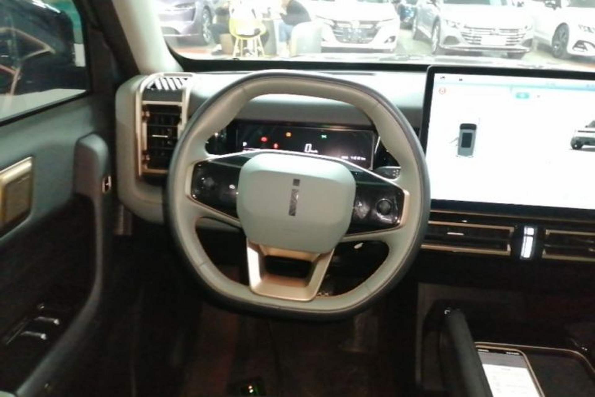 Used iCAR 03 2024 501km Two-Wheel Drive Long-Range Yuechao Edition Steering Wheel