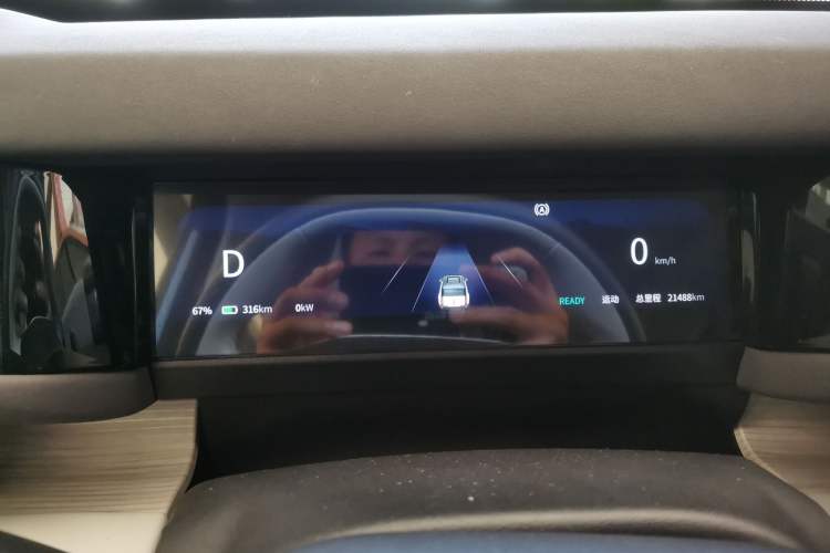 Used iCAR 03 2024 472km Four-Wheel Drive Long-Range Version Instrument Cluster