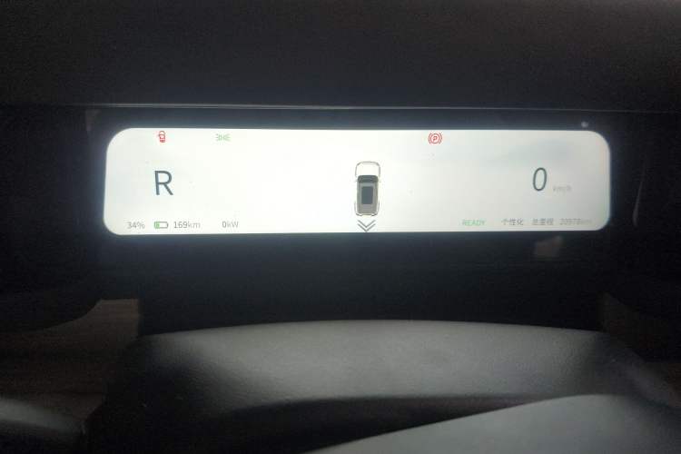 Used iCAR 03 2024 501km Two-Wheel Drive Long-Range Version Instrument Cluster